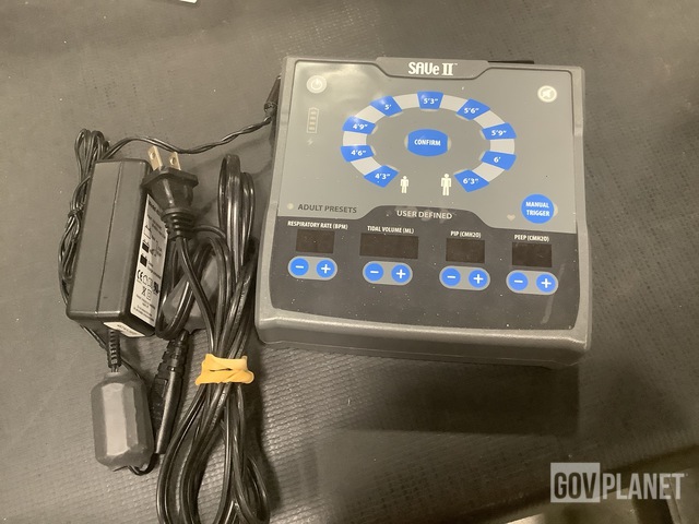 AutoMedx SAVe II Simplified Automated Ventilator