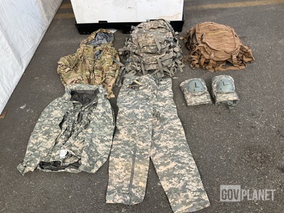 (26) Assault Packs, (1) Pair of Extreme Cold Weather Trousers & Assorted Items