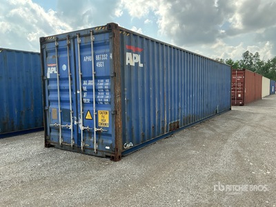 2007 40 ft High Cube Storage Container