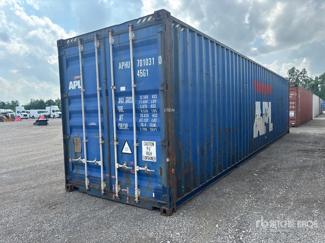 2008 40 ft High Cube Storage Container