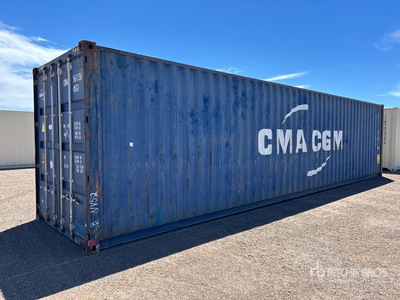 2010 40 ft High Cube Storage Container