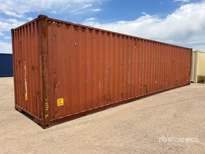 40 ft High Cube Conteneur de stockage