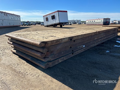 Quantity of (5) 8 ft x 30 ft Rig Esteras