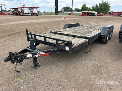 2017 Temco 21 ft T/A Tilt Deck Trailer