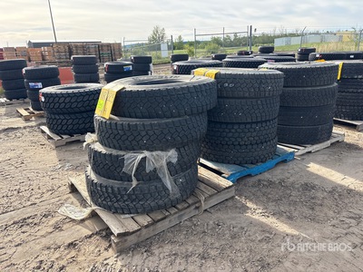 Quantity of (12) Michelin XDE 11R22.5 Tires