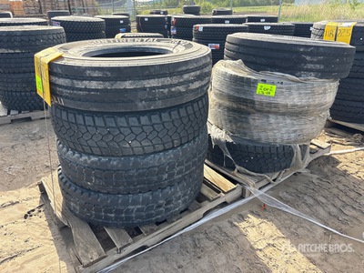 Quantity of (8) 11R22.5 Tires