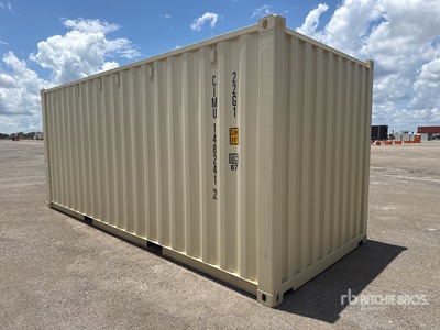20 ft Standard Opslag container (Unused)