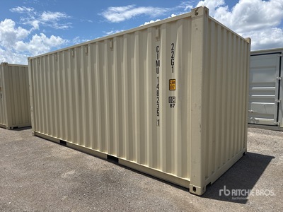 20 ft Standard Opslag container (Unused)