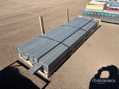 Quantity of (36) 2 in x 4 in x 10 ft Fiberglass Slats