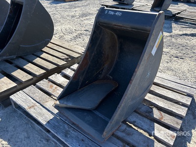 450 mm Cleanup Excavator Bucket - Fits 5 Ton