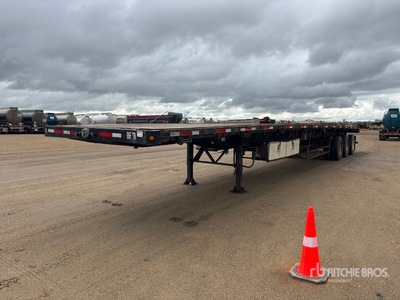 2007 Manac 53 ft Tri/A Flatbed Trailer