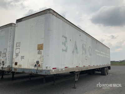 1999 Lufkin 53 ft T/A Caja Seca / Przyczepa furgon
