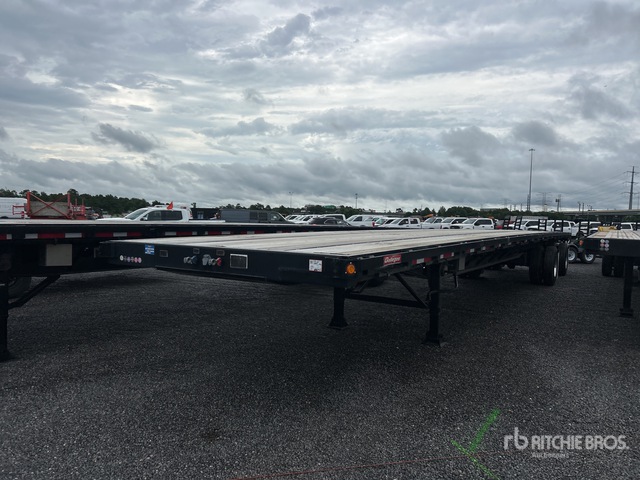 2025 Gallegos 53 ft T/A Spread Axle Flatbed Trailer
