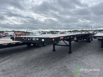 2025 Gallegos 53 ft T/A Spread Axle Remorque à plateau