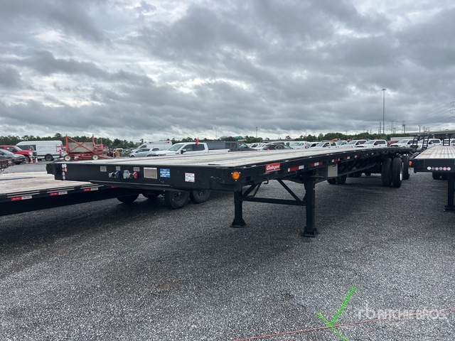 2025 Gallegos 53 ft T/A Spread Axle Flatbed Trailer