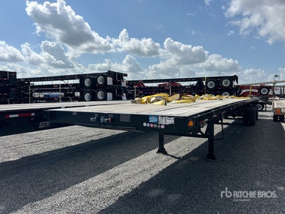 2024 Gallegos 53 ft T/A Spread Axle Flatbed Trailer (Unused)