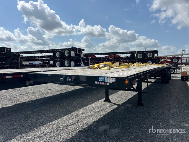 2024 Gallegos 53 ft T/A Spread Axle Flatbed Trailer (Unused)