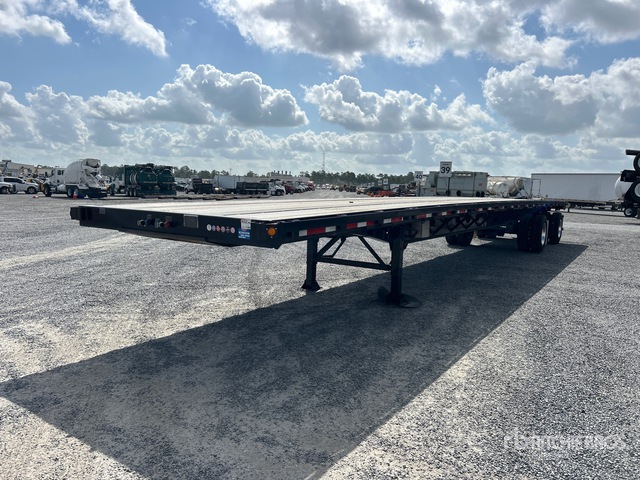 2024 Gallegos 53 ft T/A Spread Axle Flatbed Trailer (Unused)