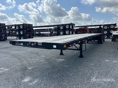2024 Gallegos 53 ft T/A Spread Axle Flatbed Trailer (Unused)