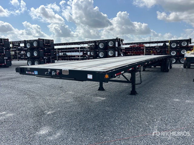 2024 Gallegos 53 ft T/A Spread Axle Flatbed Trailer (Unused)