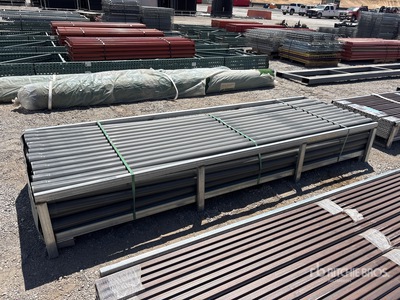 Quantity of (68) 2.48 in x 10 ft Grey UPVC Rigid Non-Metallic Conduit Divers  (Unused)
