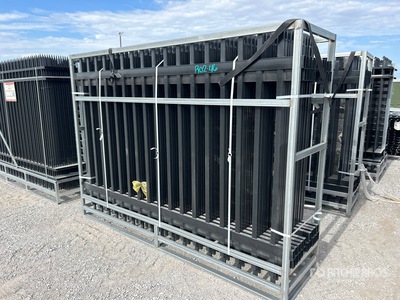 Quantity of (18) 10 ft x 7 ft Galvanized Fencing
