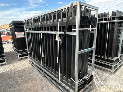 Quantity of (18) 10 ft x 7 ft Galvanized Fencing