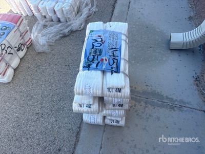 Quantity of (10) 5.5 in x 13 ft 22000 lb Polyester Lifting Strap (Unused)