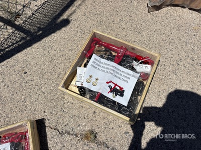 Ratchet Load Binders & Chains Set (Unused)