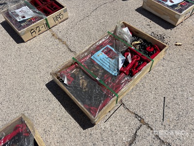 Quantity of (5) Ratchet Load Binders and Chains Set (Unused)