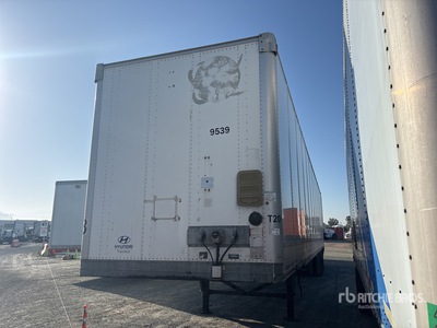 2019 Hyundai VC2530152-AJSW 53 ft x 102 in T/A Remolque de furgoneta