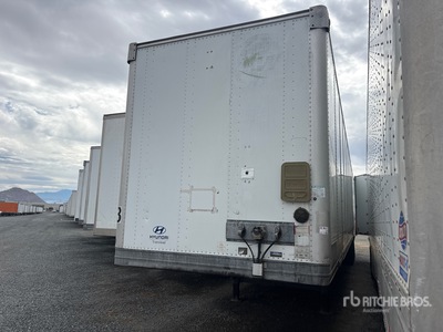 2019 Hyundai VC2530152-AJSW 53 ft x 102 in T/A Remolque de furgoneta