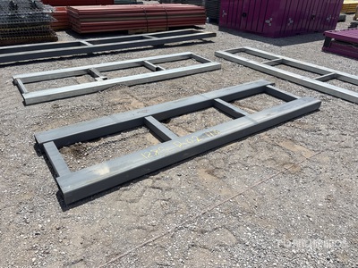 3 ft x 9 ft 10 in Multi-Use Steel Frame Pallet (Unused)