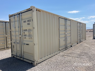 2026 40 ft High Cube Multi-Door Storage Container