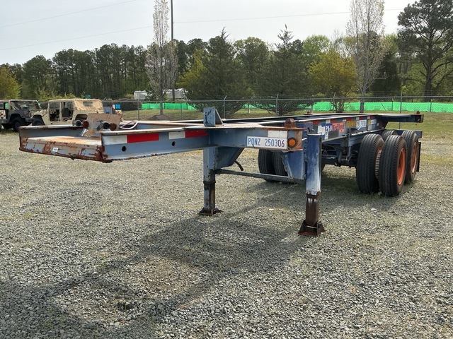 2001 Cheetah T/A Container Trailer