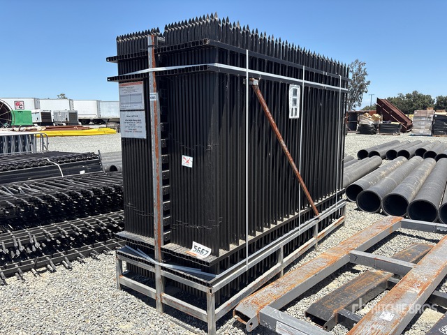 Quantity of (30) MTO A0710-30 10 ft x 7 ft Powder Coated Site Fence