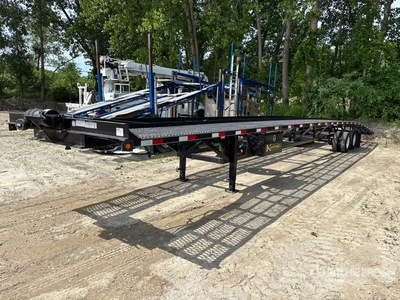 2020 Kaufman FW-10K-50LPS T/A 3 Car Open Car Carrier Trailer