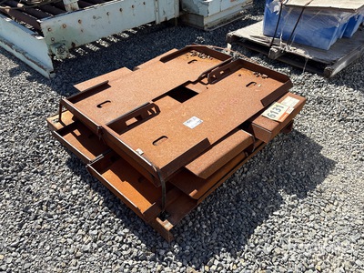 Quantity of (6) Skid Steer Attachment Mounting Plate