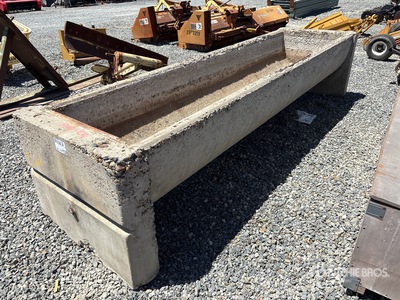 11 ft x 3 ft Concrete water trough Divers