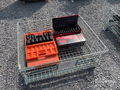 Quantity of (9) Boxes of 2026 DT Lote de Dados (Sin Usar) / Socket Set Tools (Unused)