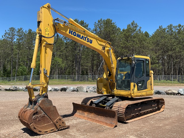 2018 Komatsu PC138US LC-11 Tracked Excavator