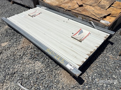 Quantity of (200) Suntop S2134C-200 35 in x 7 ft Corrugated Steel Panel