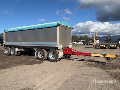 2012 Hercules 7.4 m Quad Dog Remolque banera