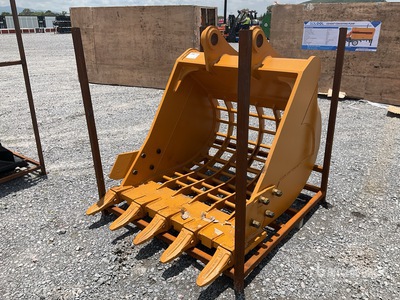 2026 GIYI S320 42 in Skeleton Cucharon de Rejilla para Excavadora / دلو حفارة - Fits Cat 320 (Unused)