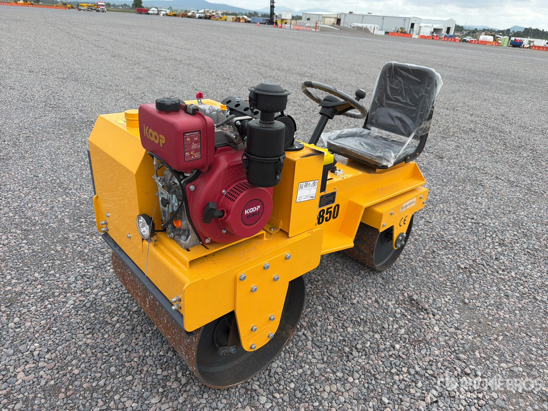 2026 SDLOOL 850D Rodillo Doble (Sin Usar) / Double Drum Roller (Unused)