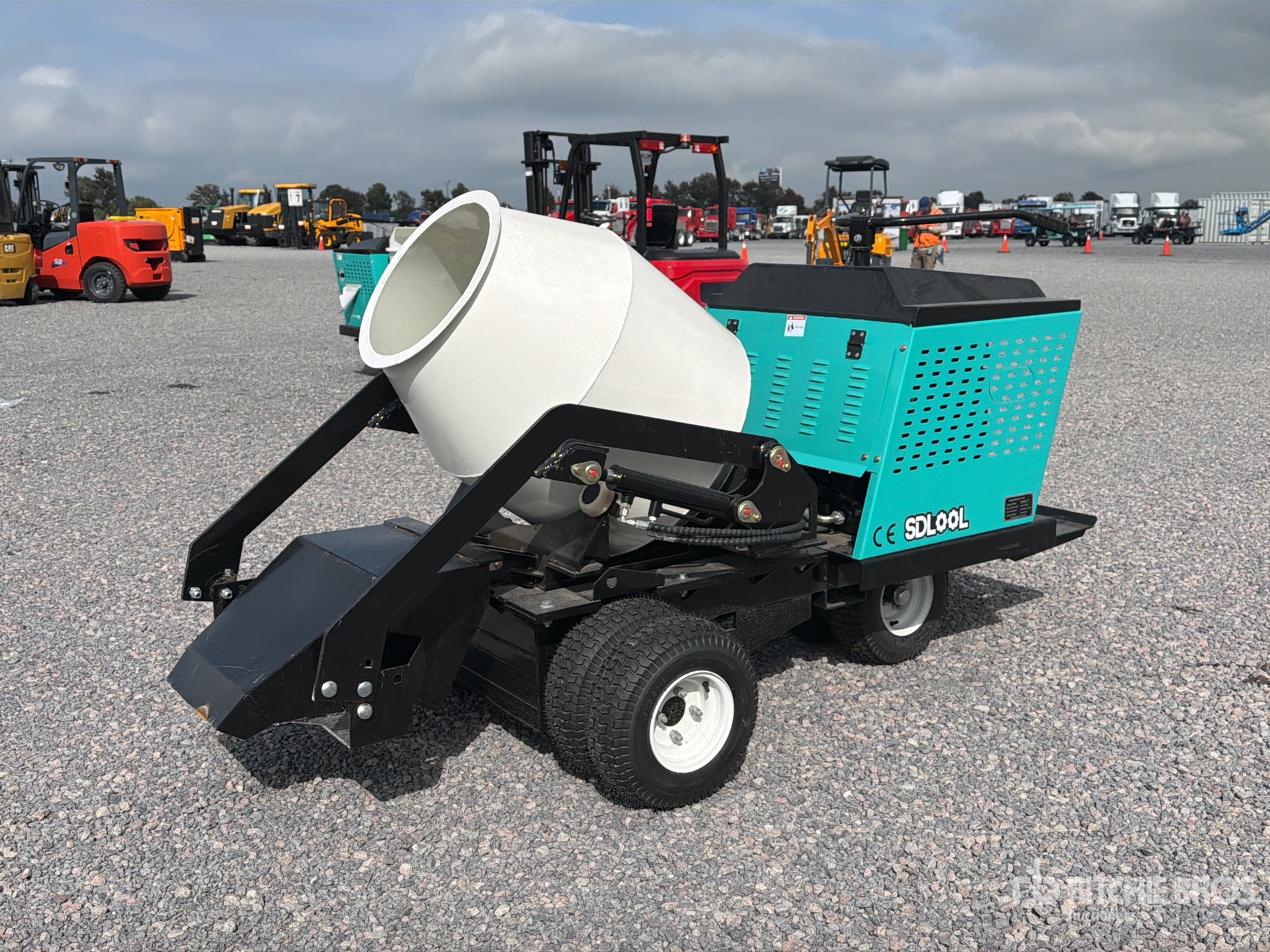 2026 SKLP SL-MT800D Self-Loading Swivel Mini Revolvedora de Concreto (Sin Usar) / Mixer Concrete Buggy (Unused)