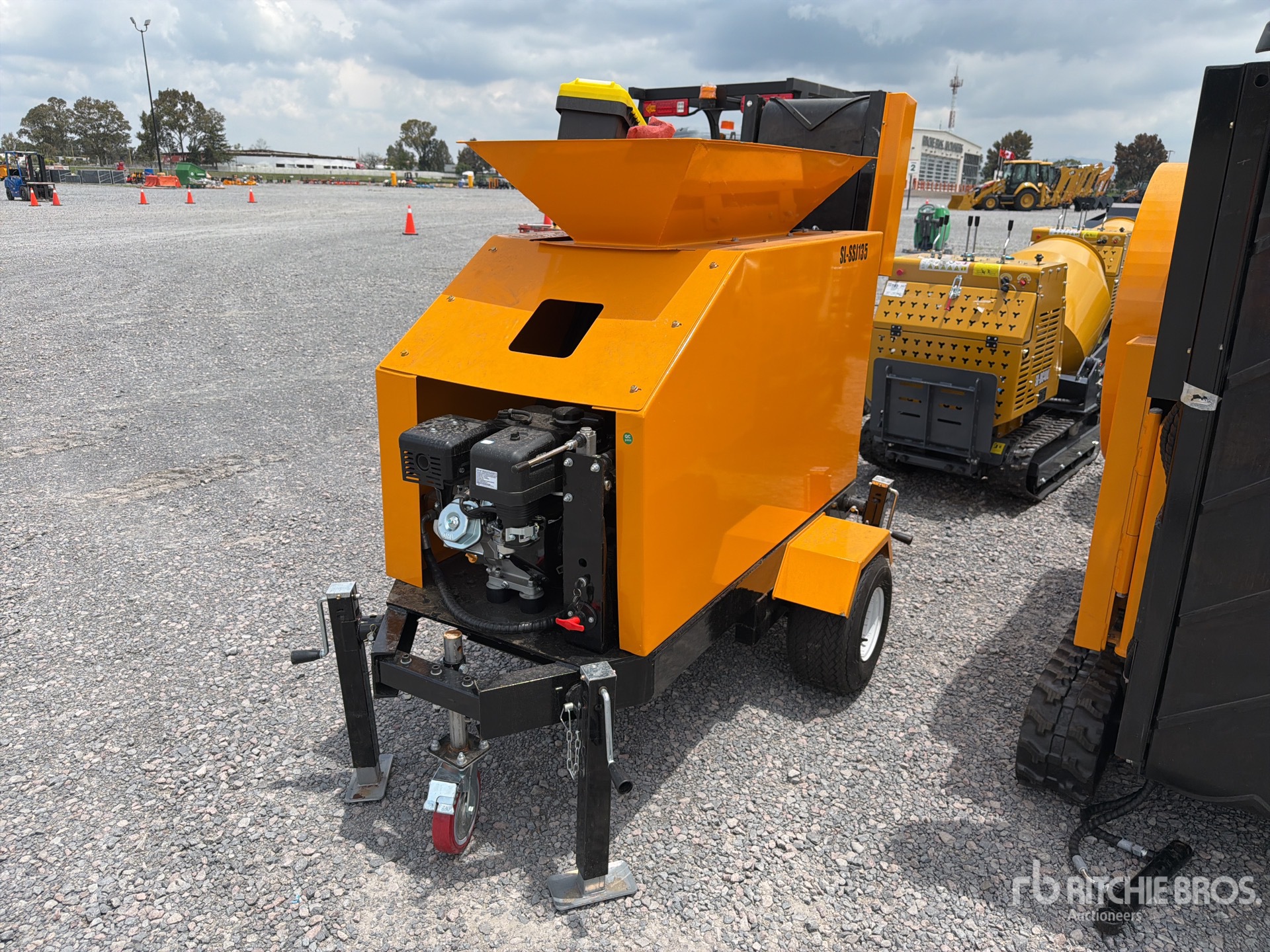 2026 SKLP SSJ135 Portable Mini Trituradora de Quijada sobre Neumaticos (Sin Usar) / Wheeled Stone Jaw Crusher (Unused)