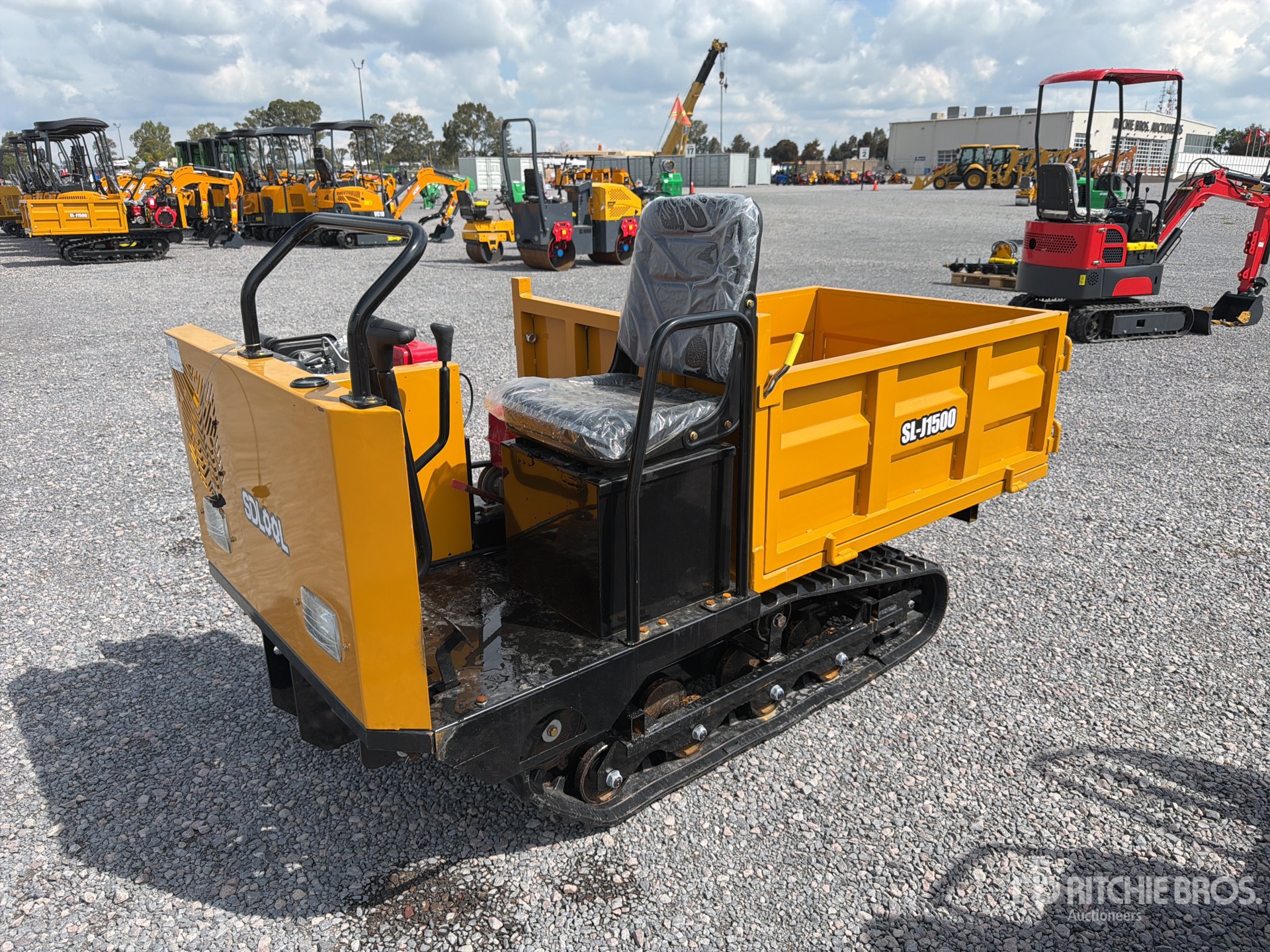 2026 SDLOOL J1500D Crawler Mini Volteo de Concreto (Sin Usar) / Concrete Buggy (Unused)