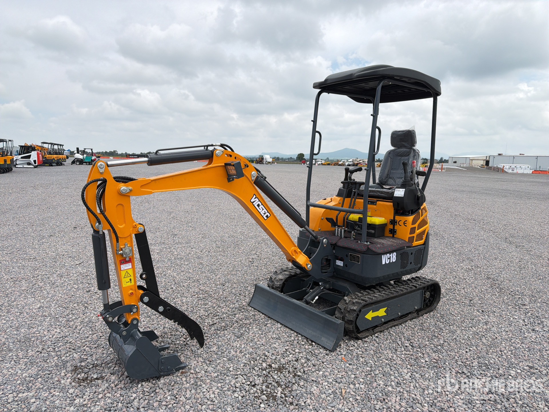 2026 VICSEC VC18 Mini Excavator (Unused)