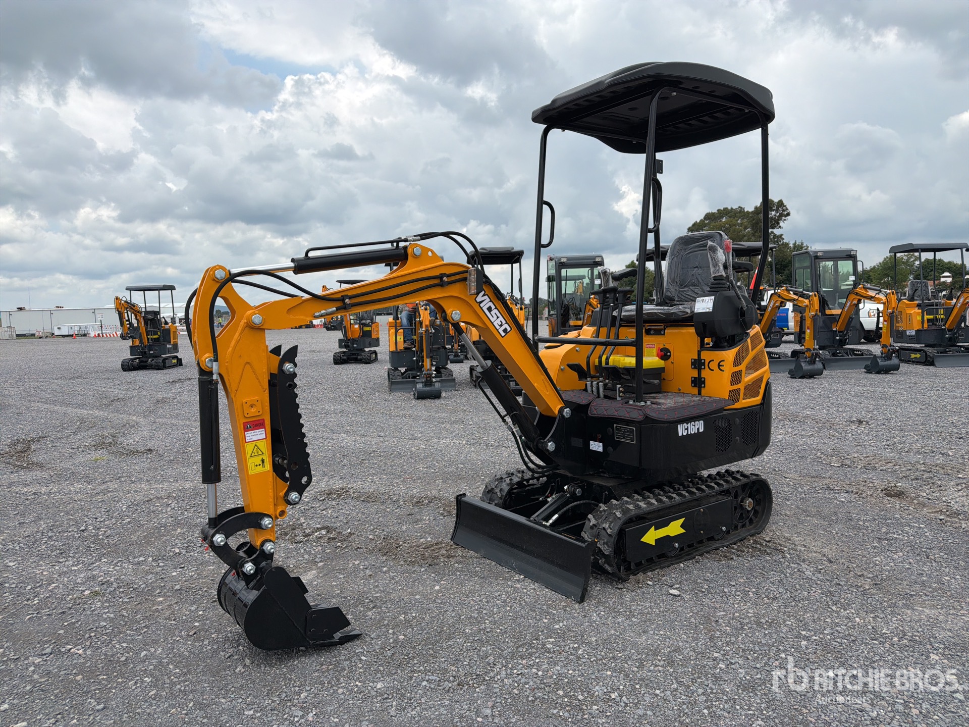 2026 VICSEC VC16PD CRAWLER Mini Excavator (Unused)